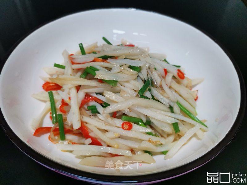 韭菜花炒藕丝