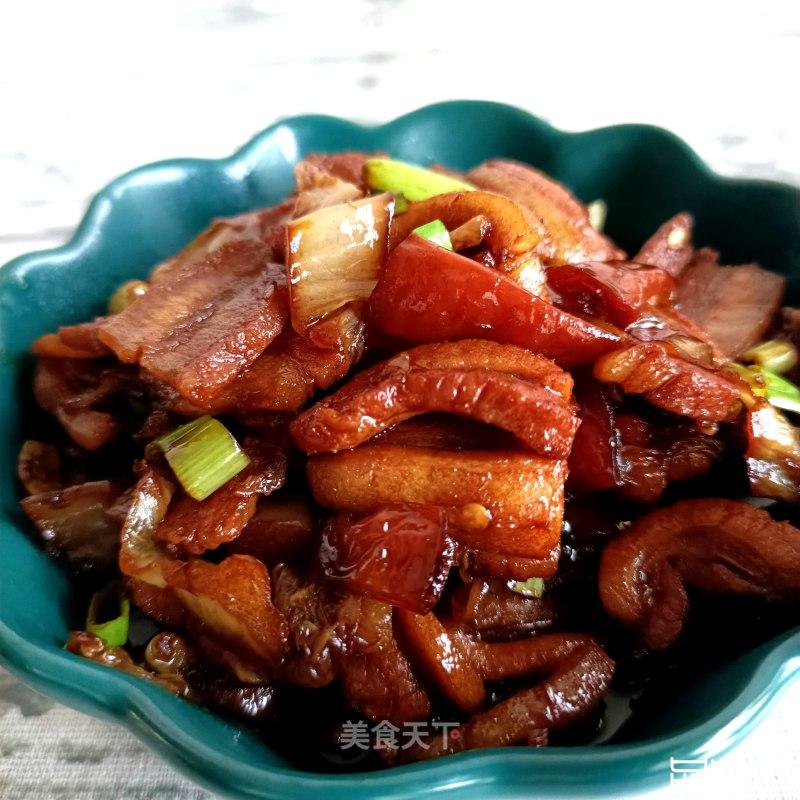 酸包菜烧肉片
