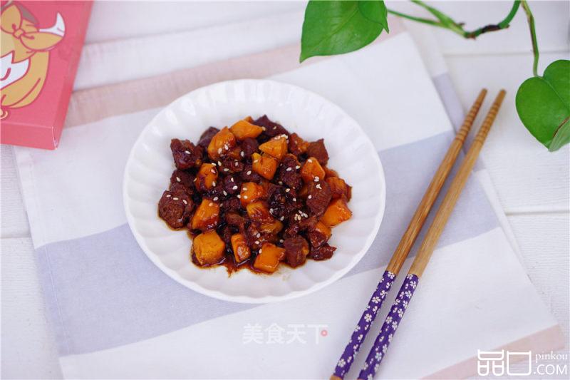 芒果牛肉粒