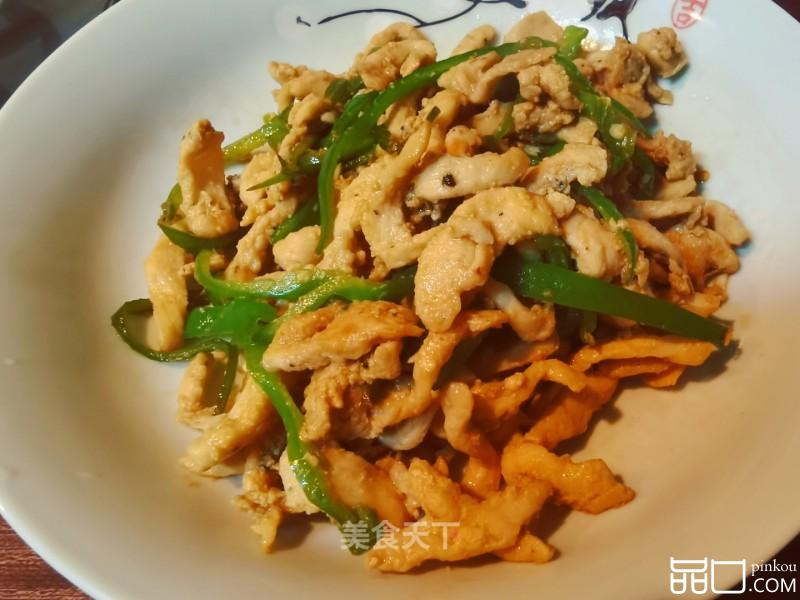 尖椒鸡丝