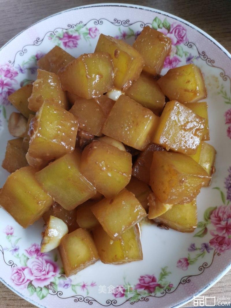 黄豆酱烧冬瓜