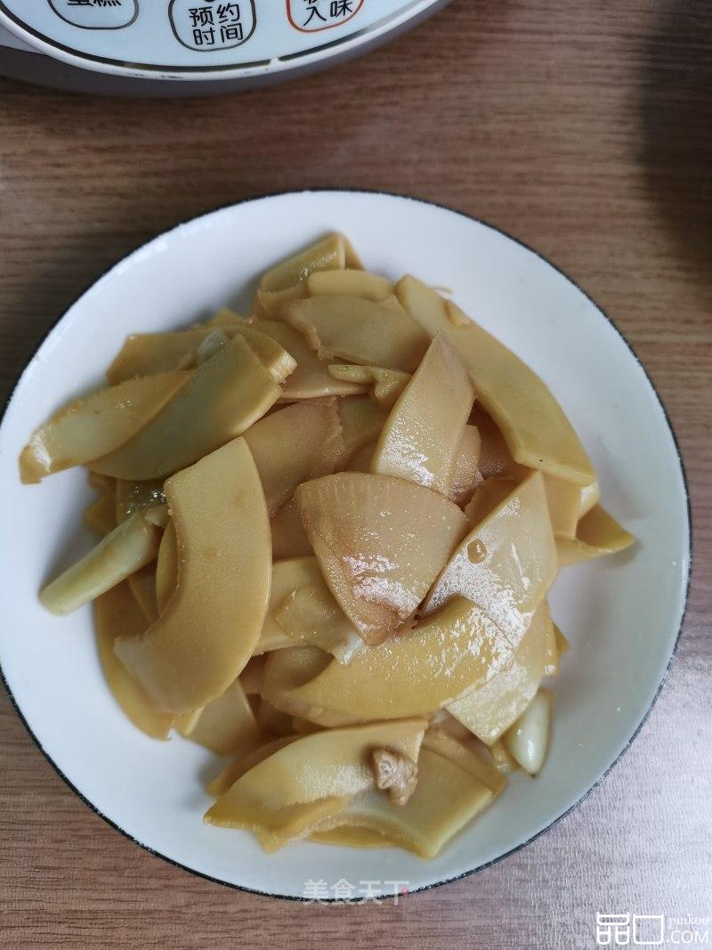 腐乳炒竹笋