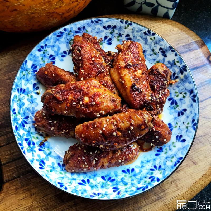 茶籽油煎鸡翅