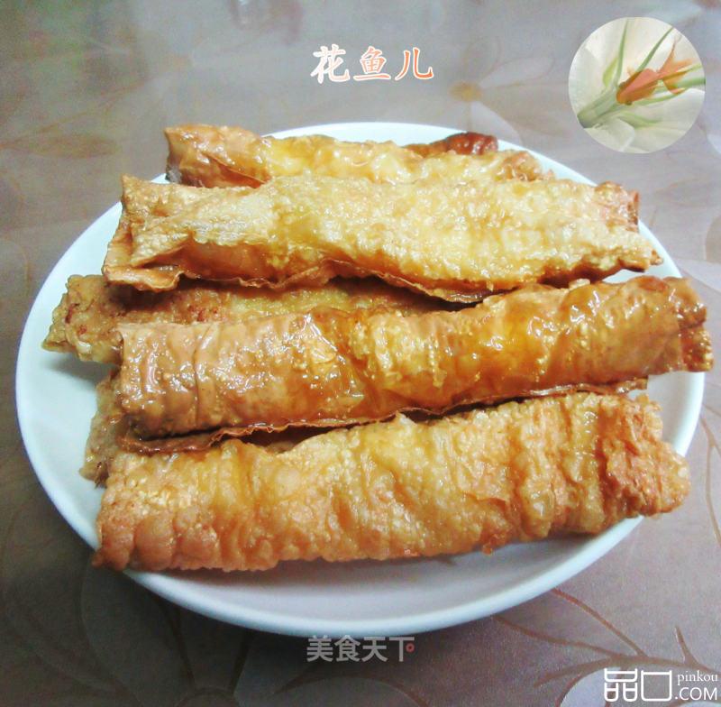 虾仁豆腐皮卷
