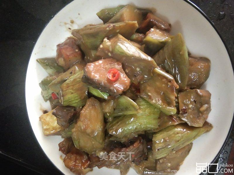香辣咸鱼茄子煲！