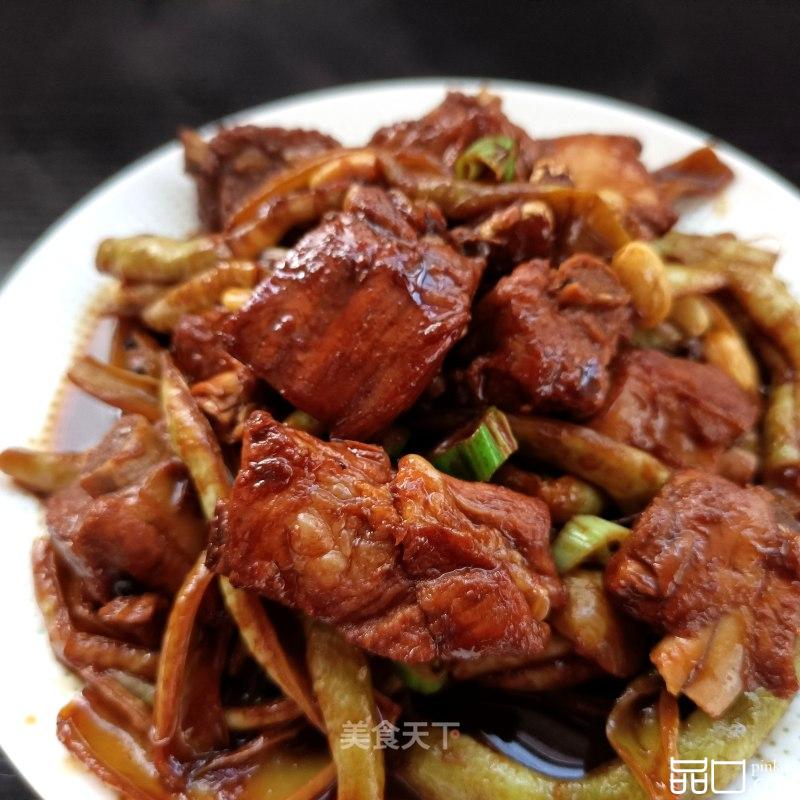 豆角炖排骨