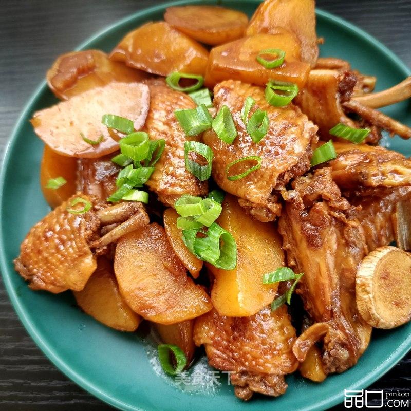 土豆烧翅中