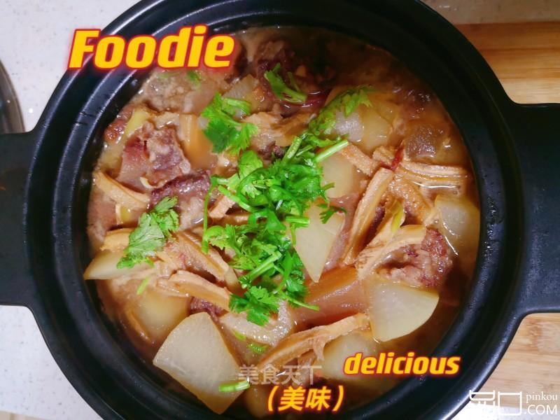 牛杂萝卜锅