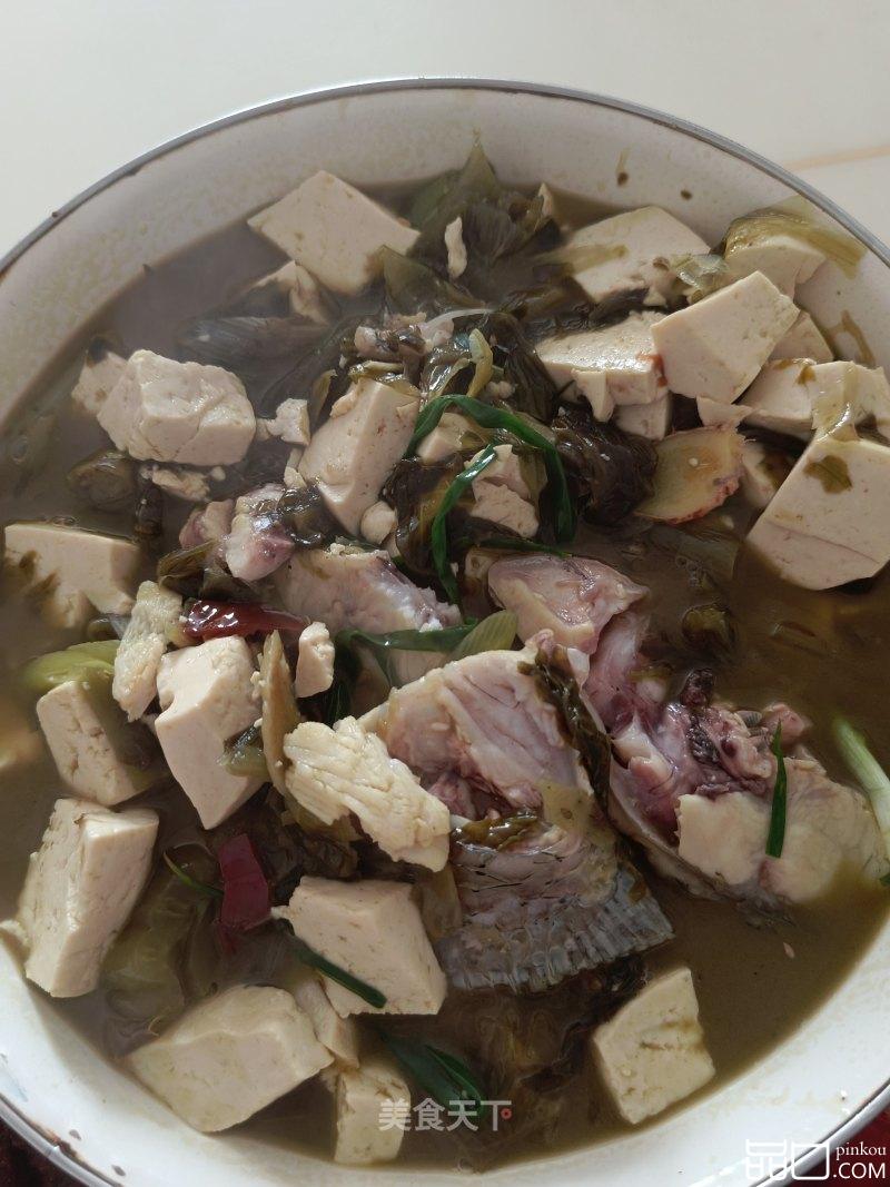 酸菜豆腐鱼