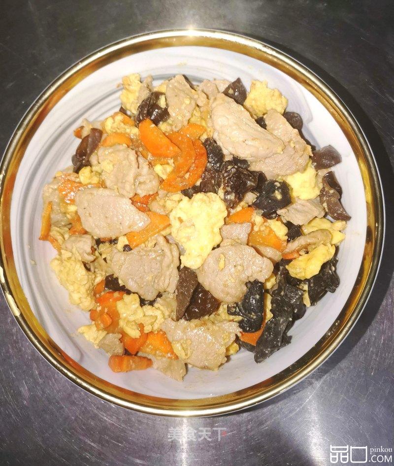 滑炒肉片