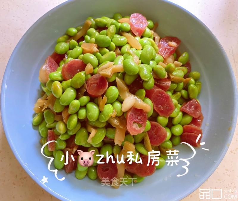 榨菜毛豆
