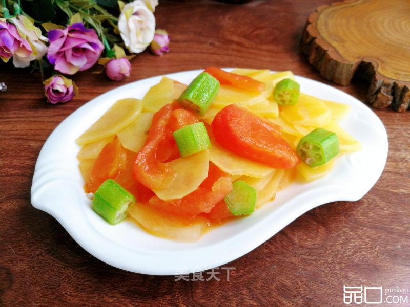番茄烧土豆