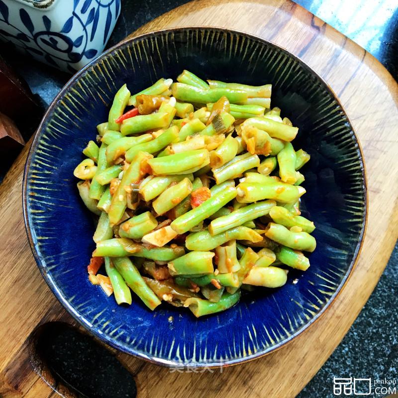 番茄炒豆角