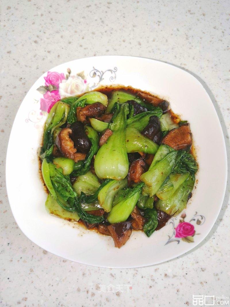 香菇烧油菜