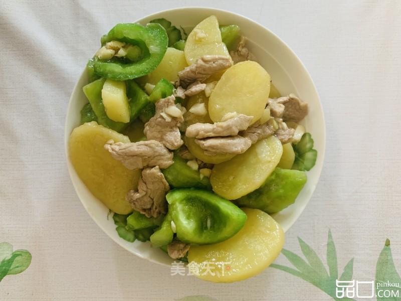 甜椒土豆炒肉片