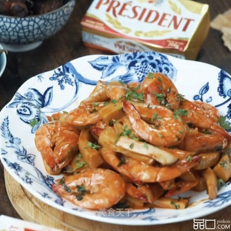 黄油怎么吃？奶香豉油虾食谱分享~