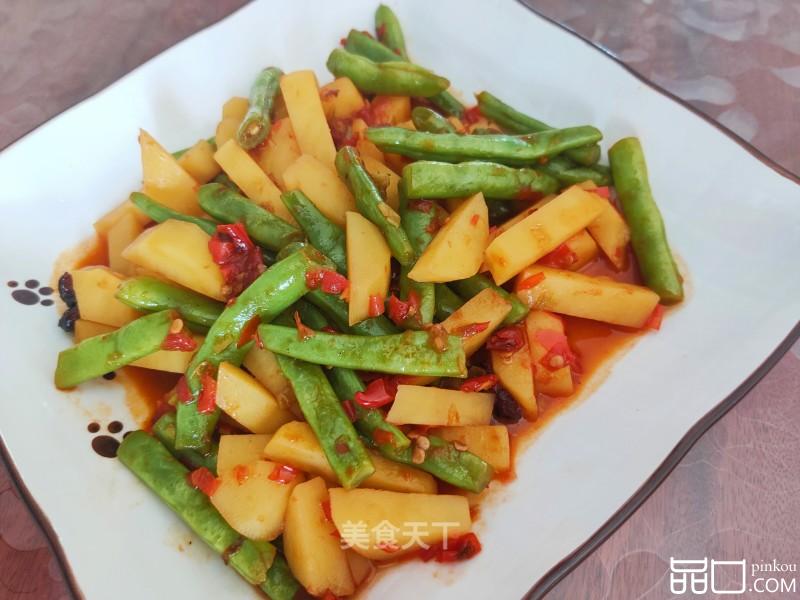 香辣土豆豆角