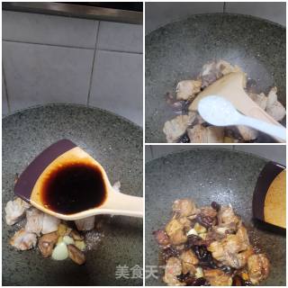 土豆香菇烧排骨步骤4