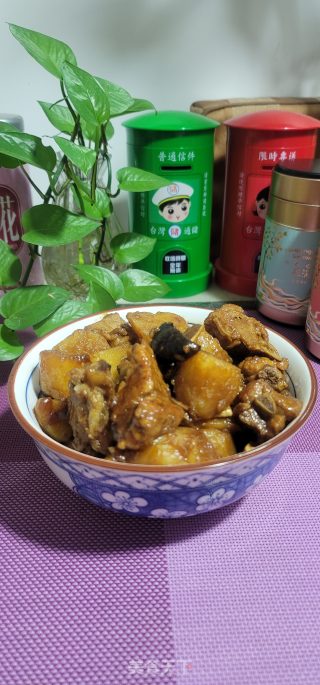 土豆香菇烧排骨步骤10