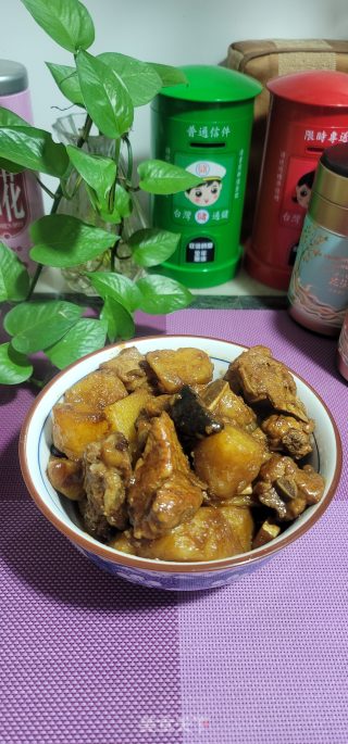 土豆香菇烧排骨步骤11