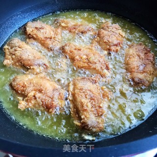 展翅高飞炸鸡翅步骤9