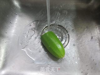 蚝油西葫芦鸡蛋白步骤2