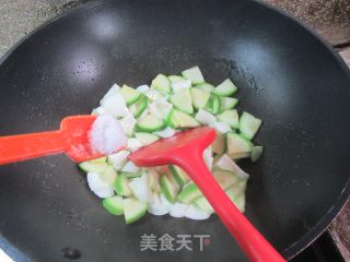 蚝油西葫芦鸡蛋白步骤5