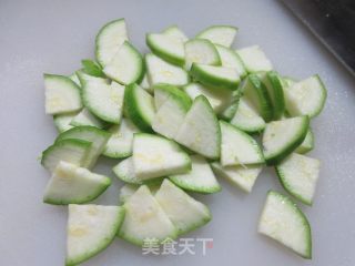 蚝油西葫芦鸡蛋白步骤3