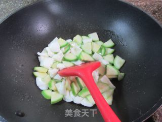 蚝油西葫芦鸡蛋白步骤4