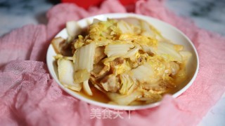 五花肉炒娃娃菜步骤7