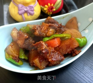 土豆烧牛腩步骤13