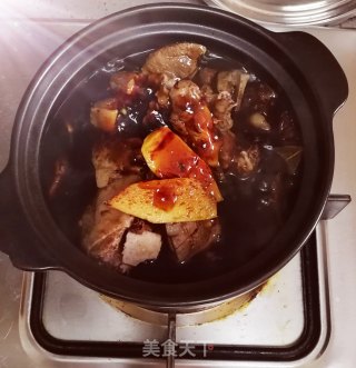 酱烧鸭豆干步骤1