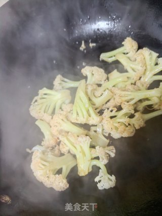 酱油花菜步骤4