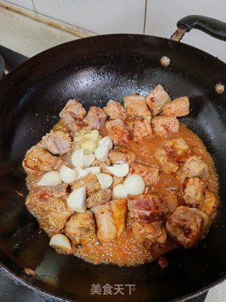 红皮土豆烧排骨步骤6