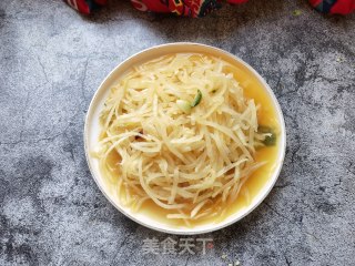 茶油炒白萝卜丝步骤9