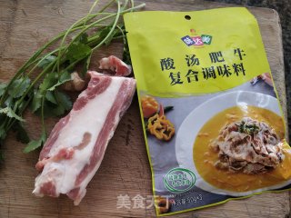 酸汤肥羊肉步骤1