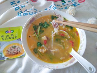 酸汤肥羊肉步骤14