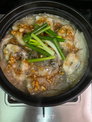 蒜蓉金针菇焗鲈鱼步骤14