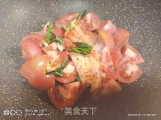 泡菜烧鲷鱼步骤4
