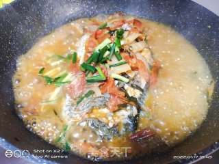 泡菜烧鲷鱼步骤5