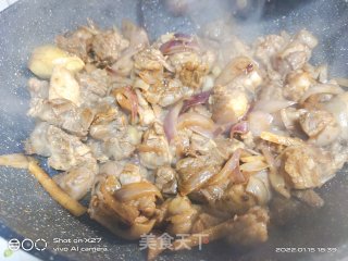 洋葱烧羊肉步骤4