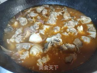 洋葱烧羊肉步骤5