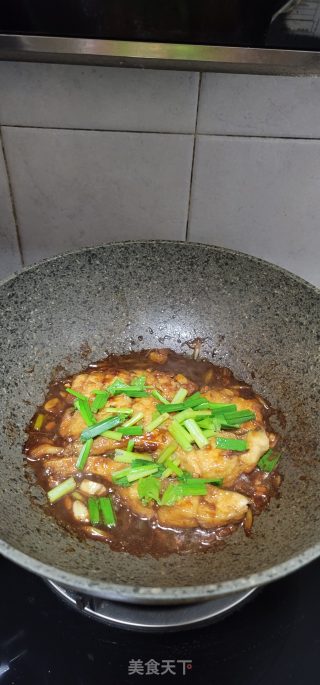 黄豆酱烧鱼腩步骤11