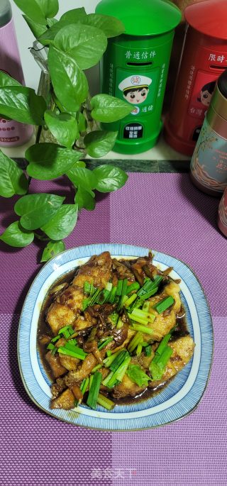 黄豆酱烧鱼腩步骤13
