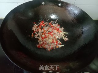 肉末豆腐泡步骤3