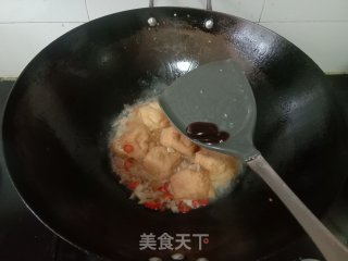 肉末豆腐泡步骤6