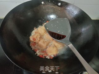 肉末豆腐泡步骤7