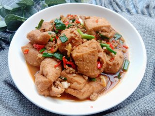 肉末豆腐泡步骤12