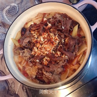 水煮牛肉卷步骤13