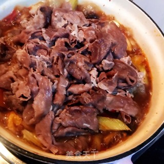 水煮牛肉卷步骤12